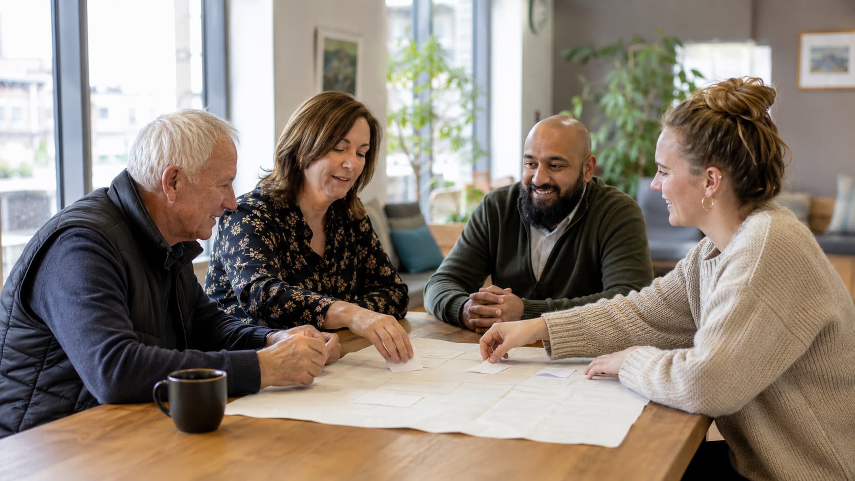 Advisory session with team member
